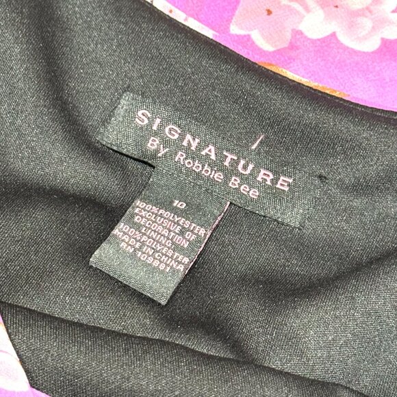 Vtg Y2K Floral Dress Asymmetrical Handkerchief Flutter Sleeve Fairy Whimsical - Picture 5 of 16